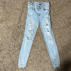 American Eagle Size 0 Regular Hi-Rise Jegging